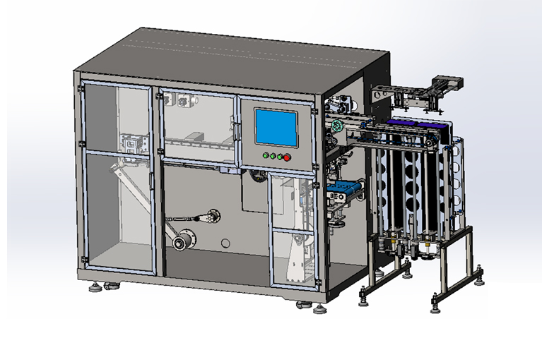 Flexible bagging packaging manufacturing unit